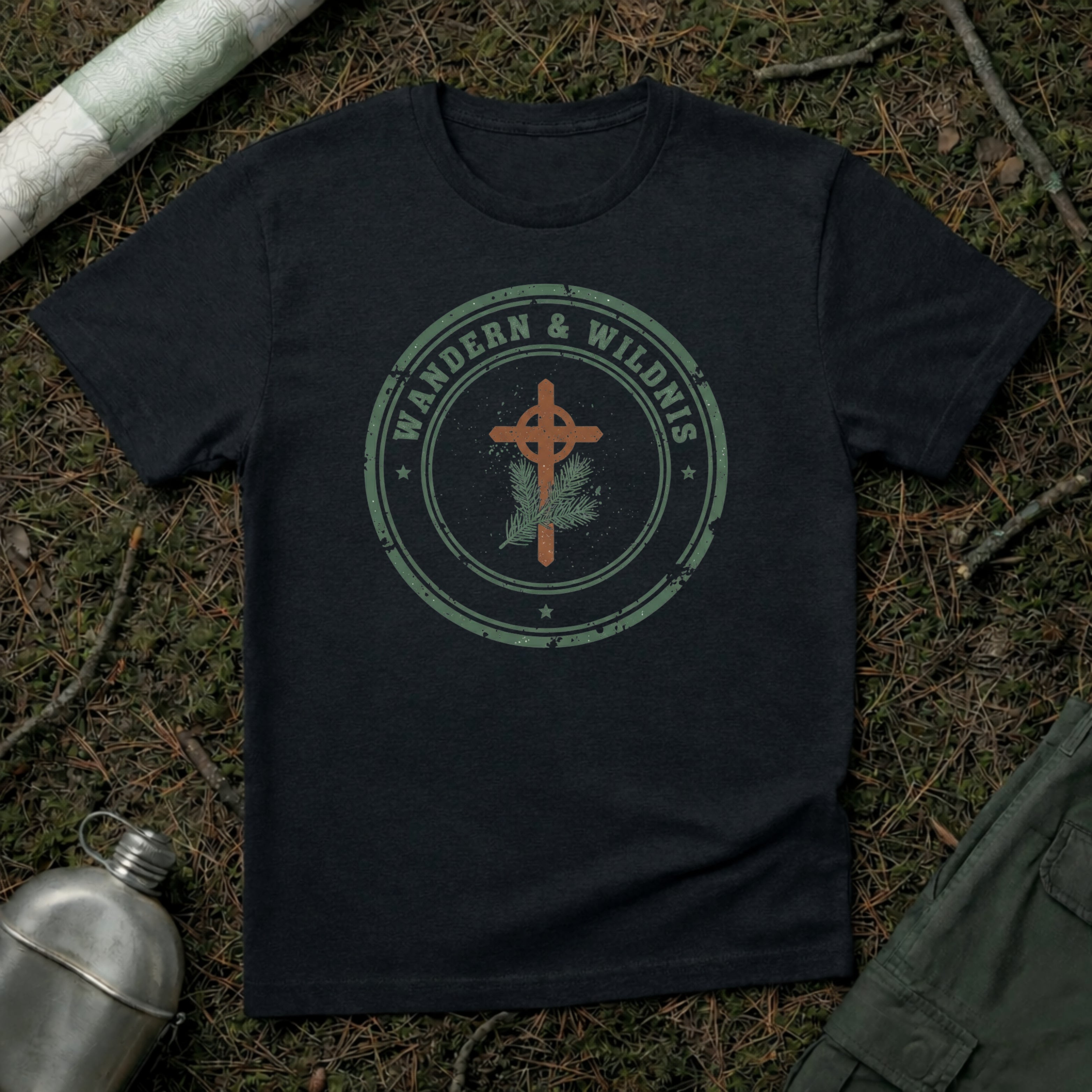 Wandern und Wildnis T-Shirt