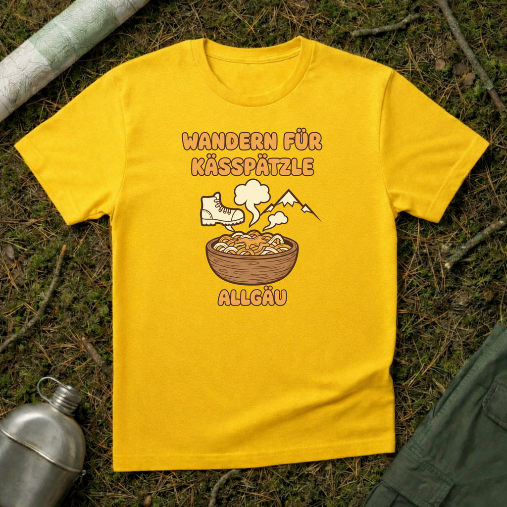 Wandern für Kässpätzle T-Shirt