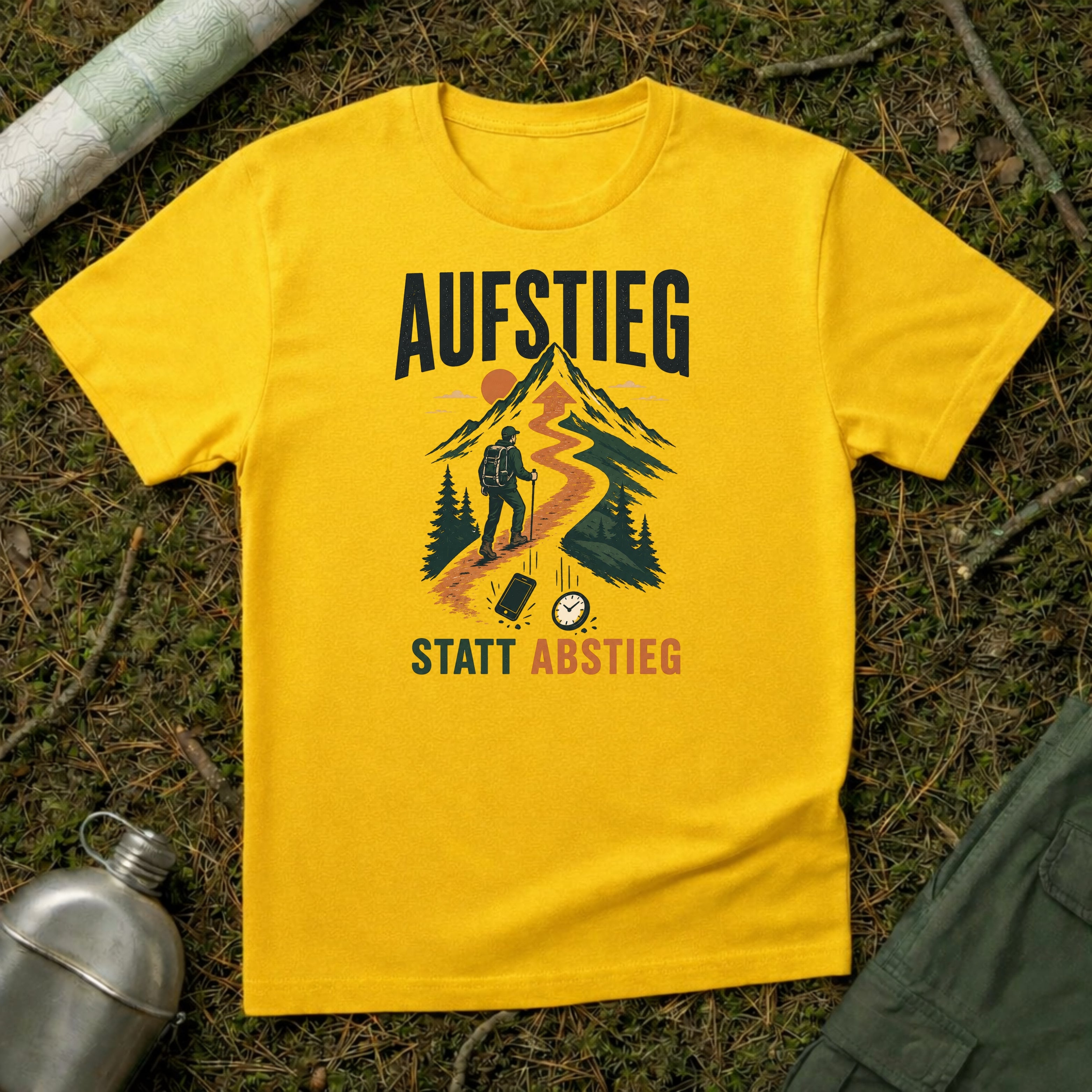 Aufstieg statt Abstieg T-Shirt