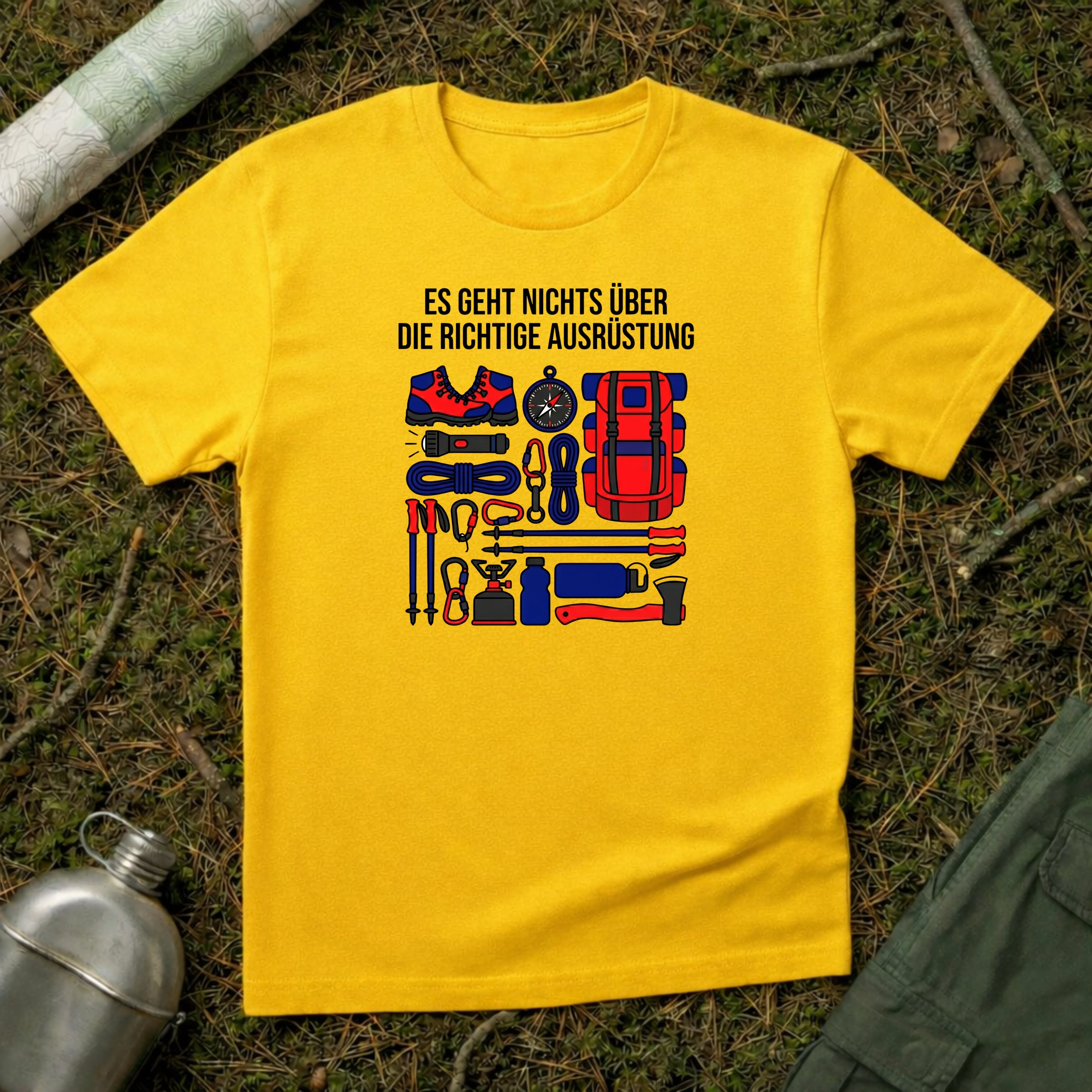 Wander-Ausrüstung T-Shirt