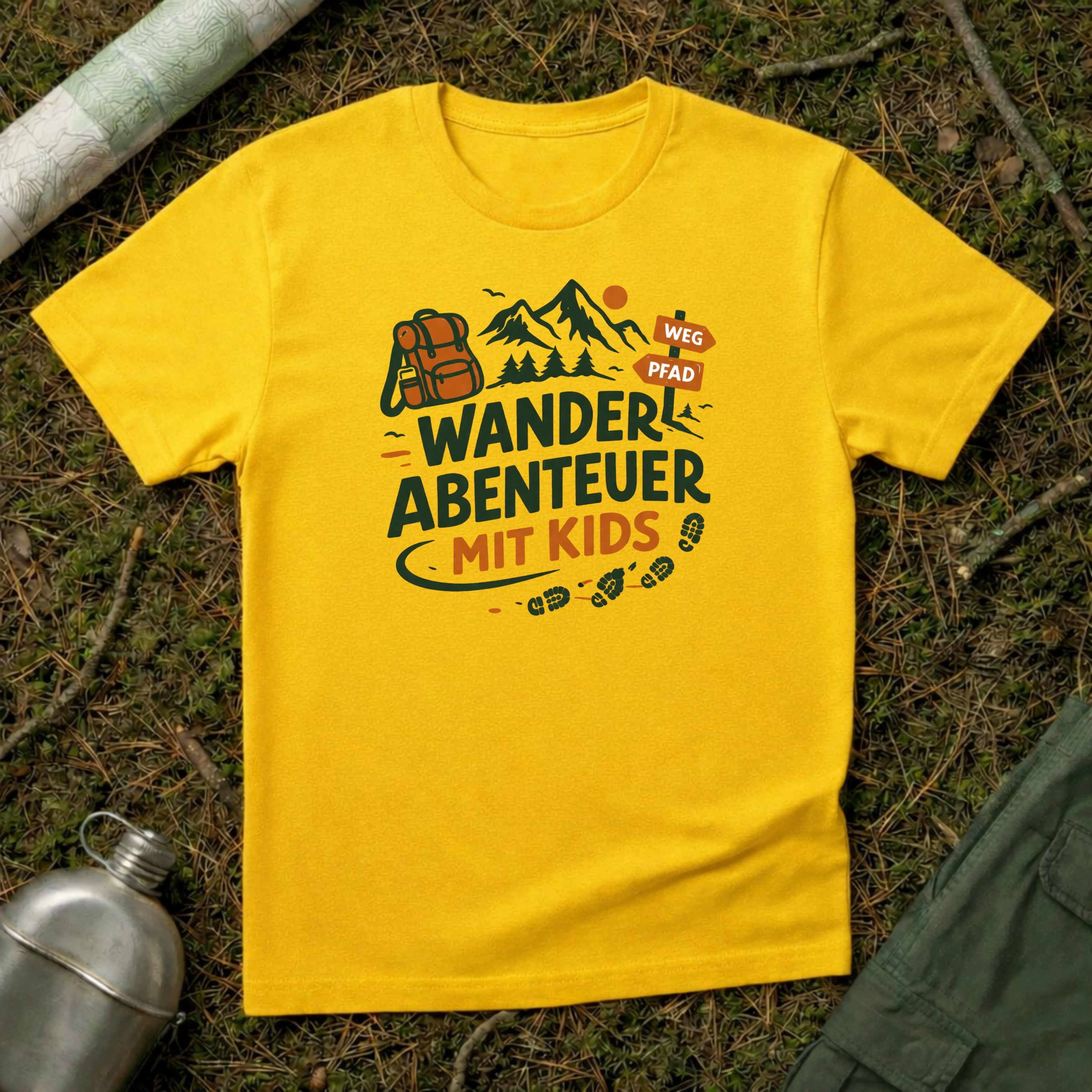 Wander Abenteuer mit Kids T-Shirt