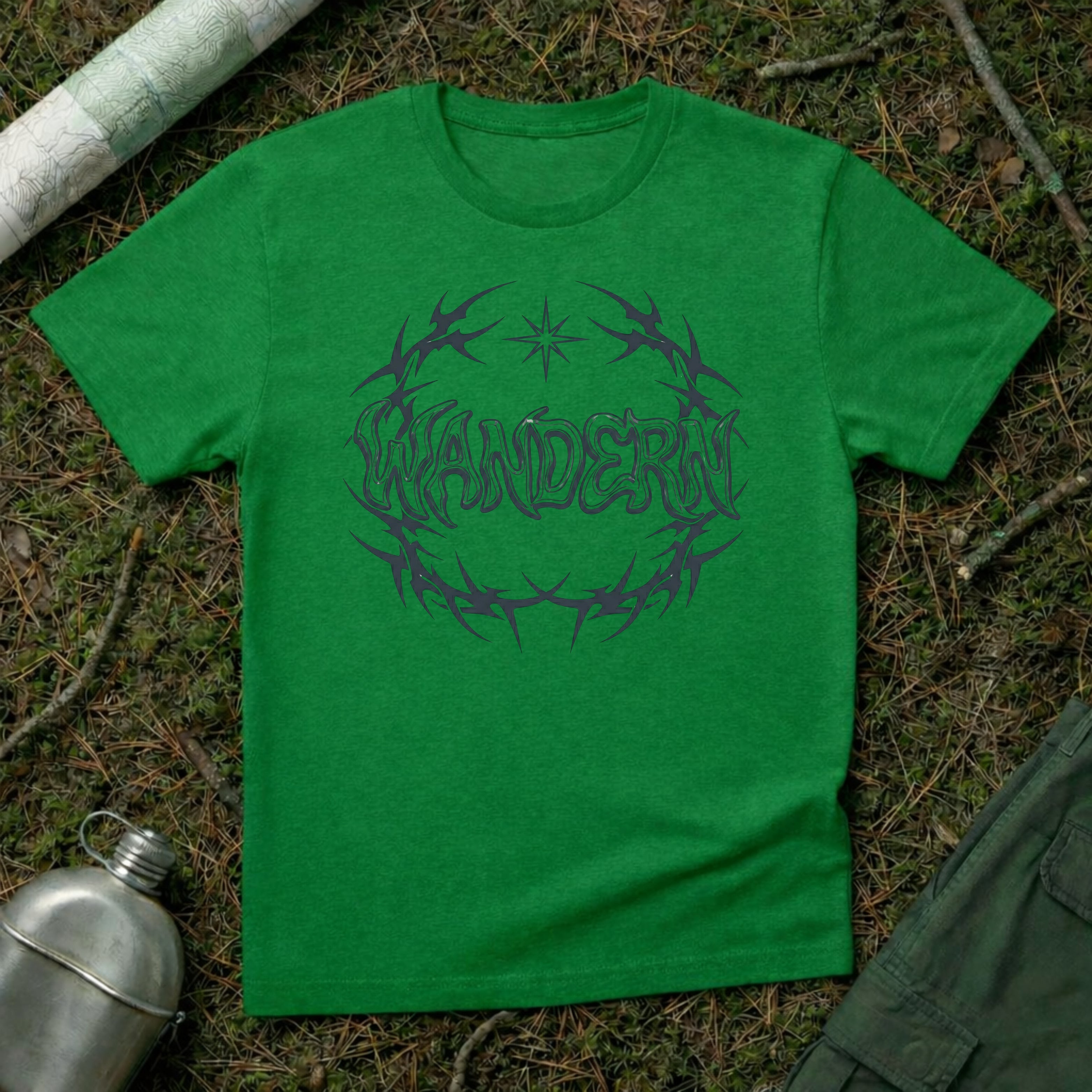 Wandern Liquid Metal T-Shirt