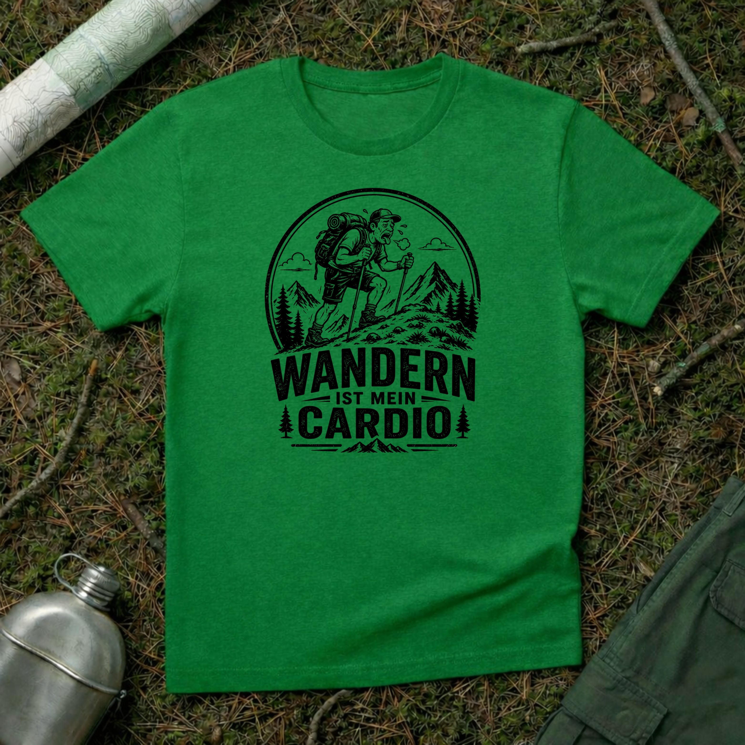 Wandern ist mein Cardio T-Shirt