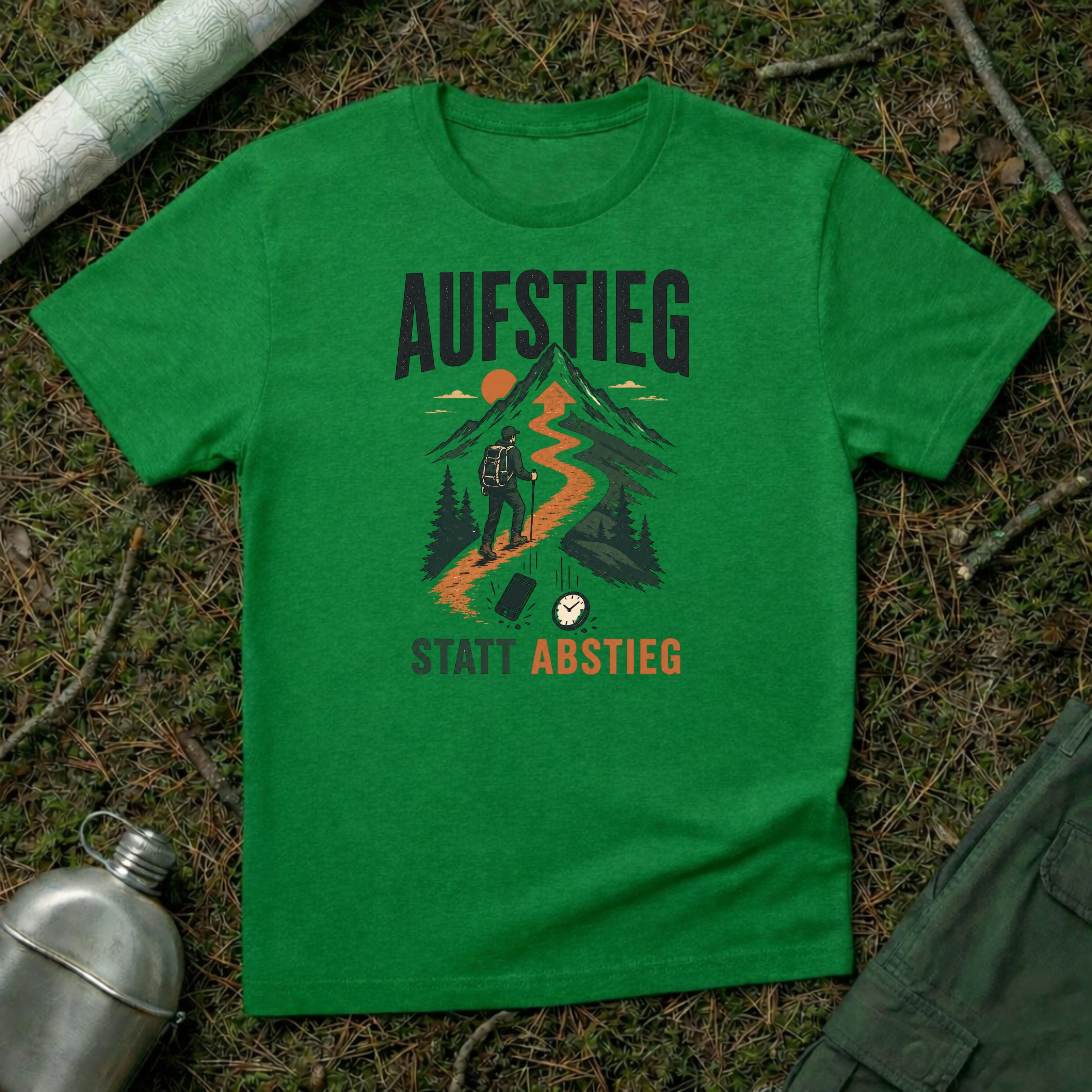 Aufstieg statt Abstieg T-Shirt