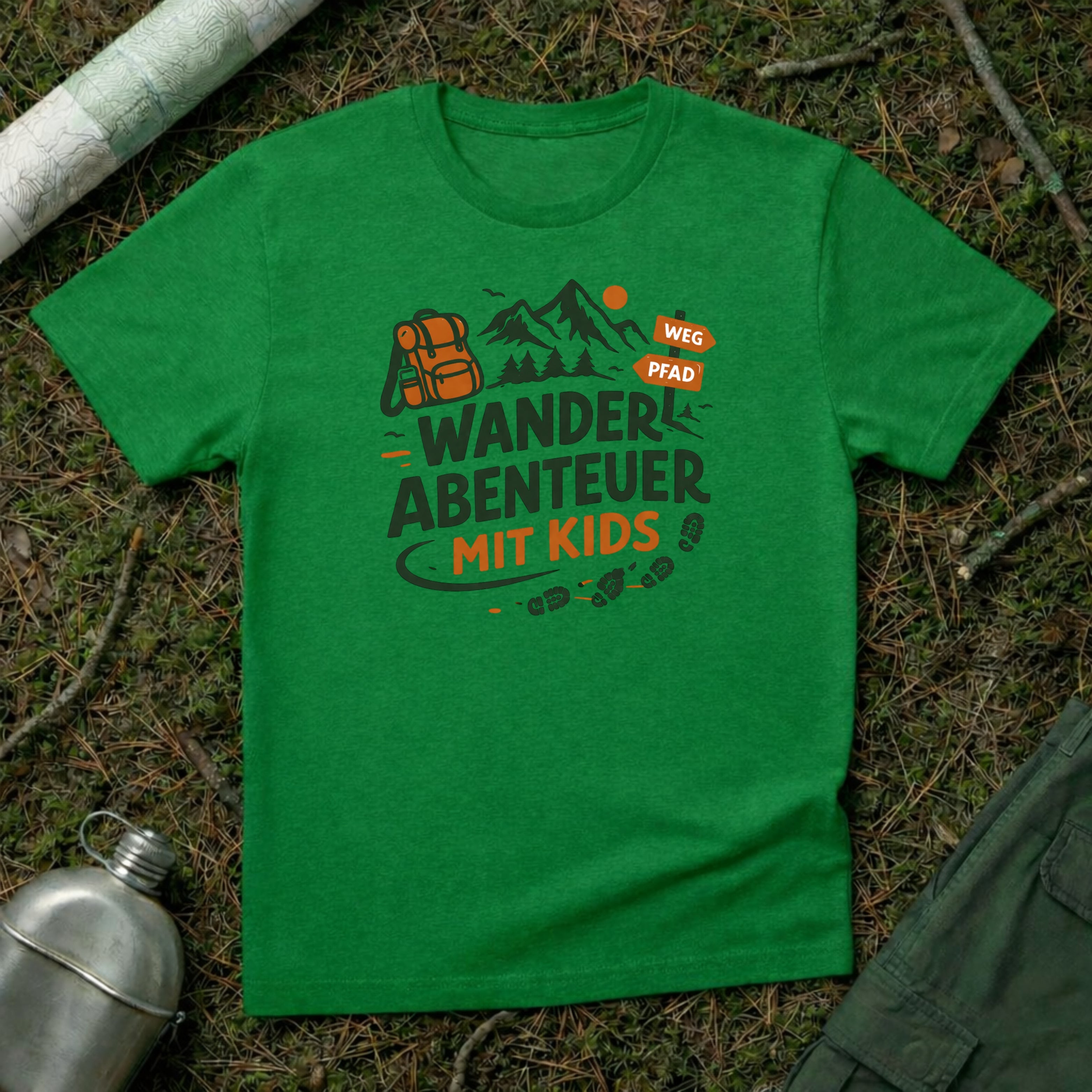 Wander Abenteuer mit Kids T-Shirt