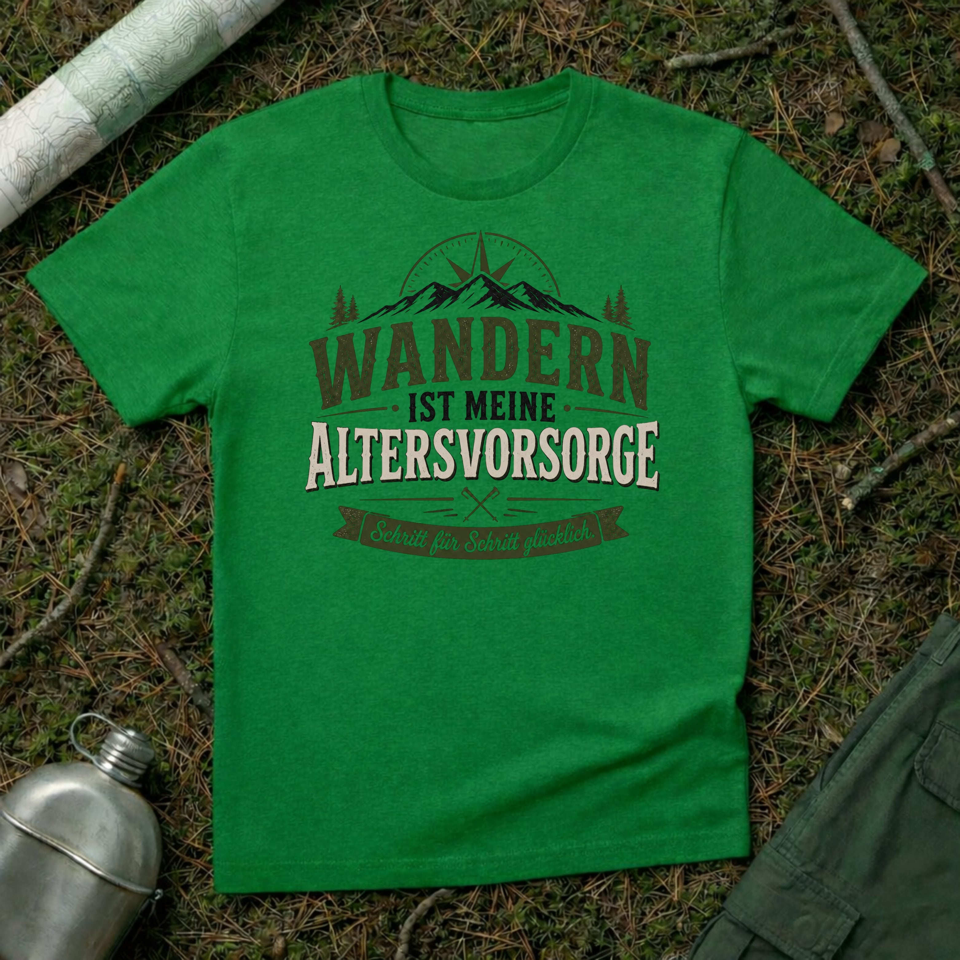Wandern ist meine Altersvorsorge T-Shirt