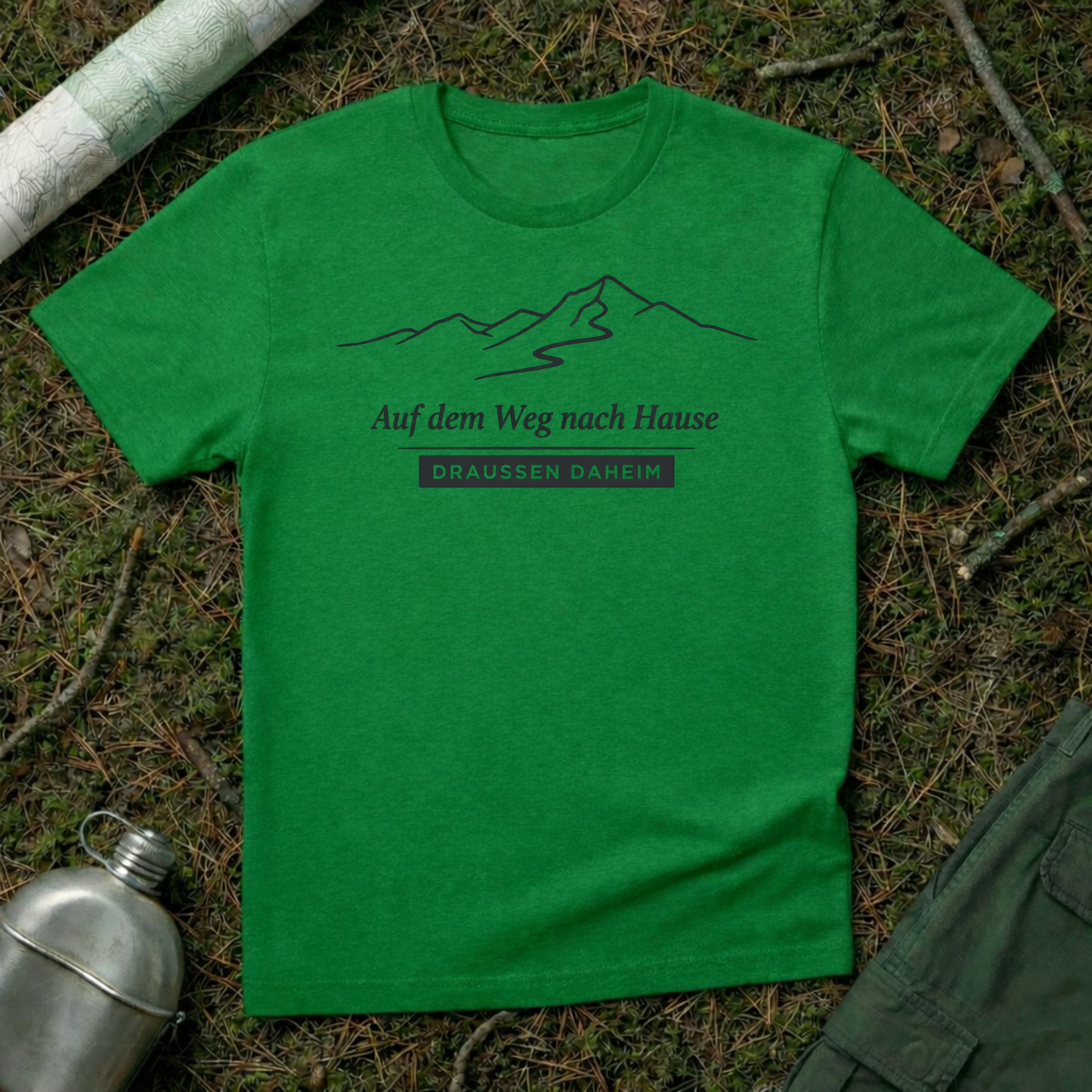 Auf dem Weg nach Hause T-Shirt