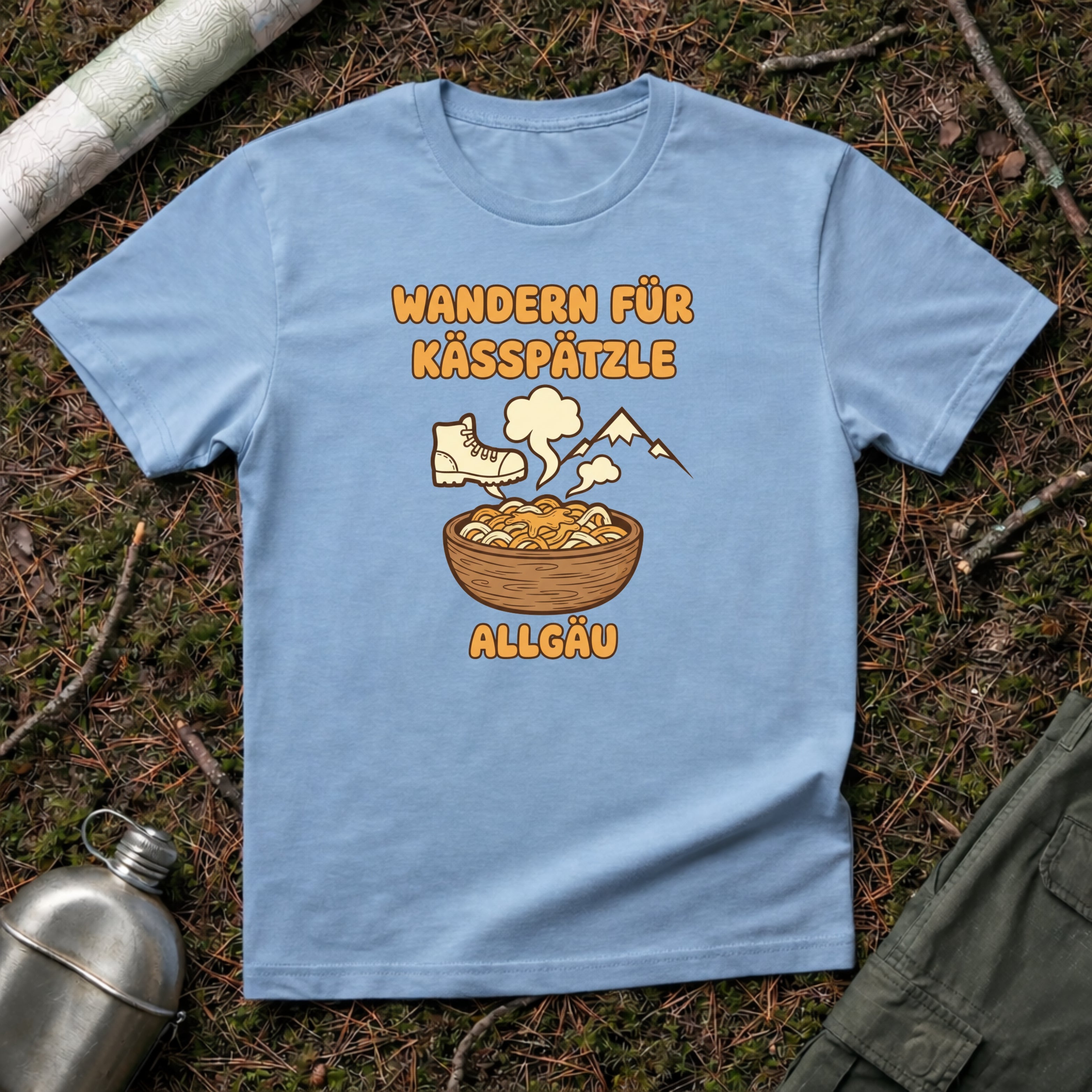 Wandern für Kässpätzle T-Shirt
