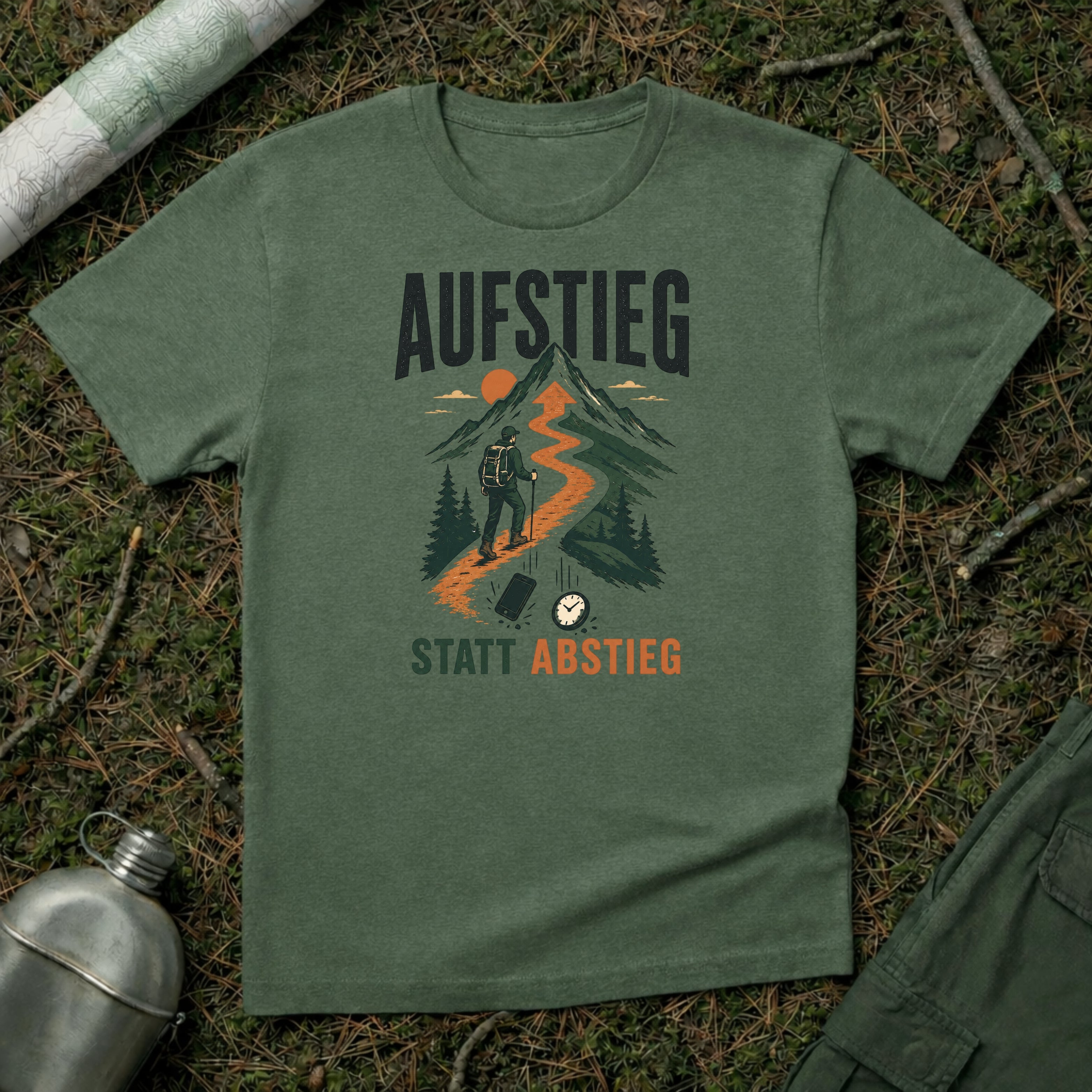 Aufstieg statt Abstieg T-Shirt