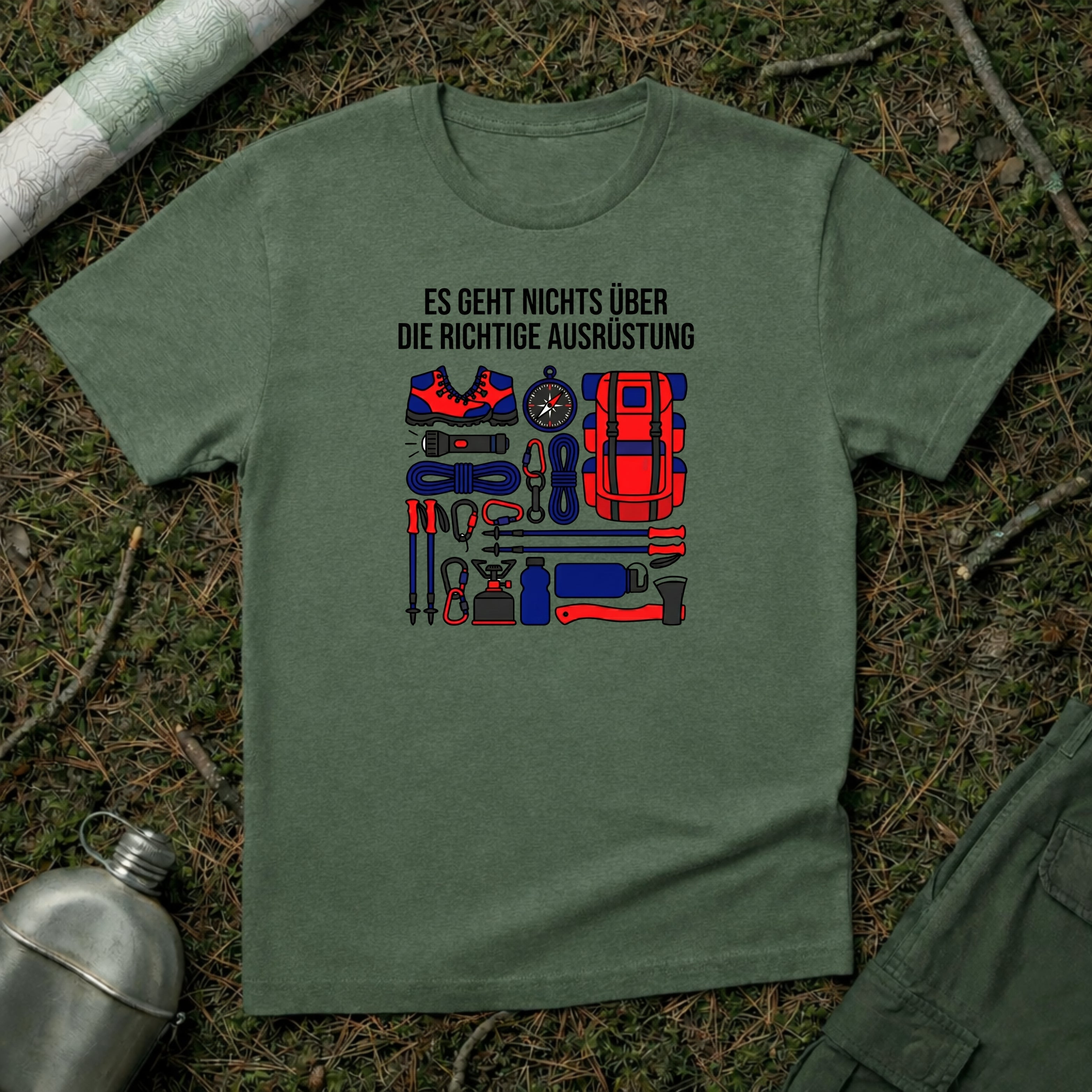 Wander-Ausrüstung T-Shirt