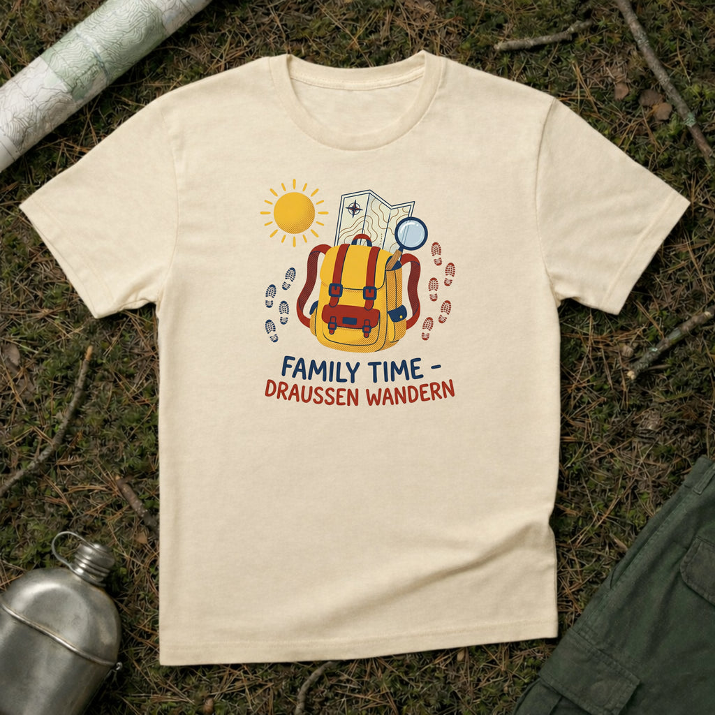 Family Time Draussen Wandern T-Shirt