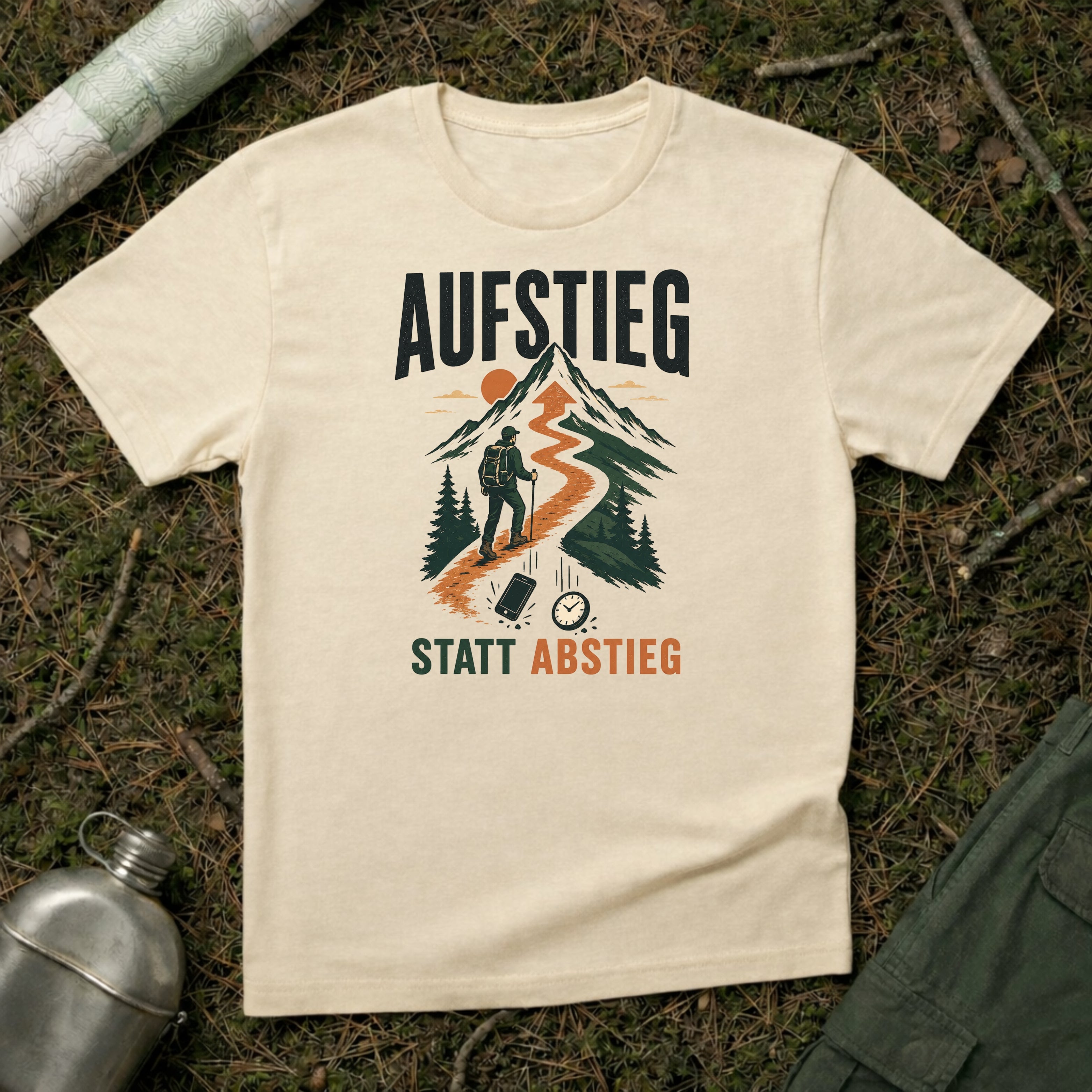 Aufstieg statt Abstieg T-Shirt