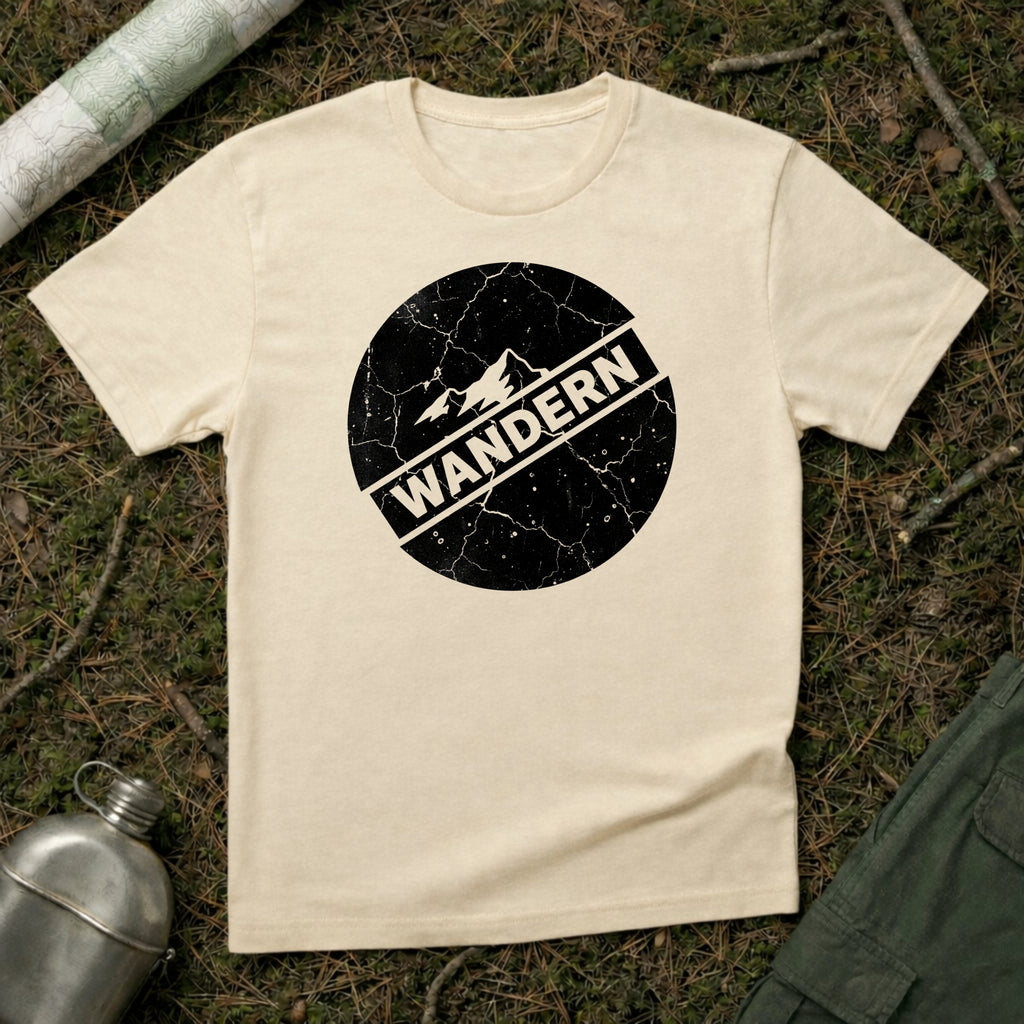 Wandern Blackout Stamp T-Shirt