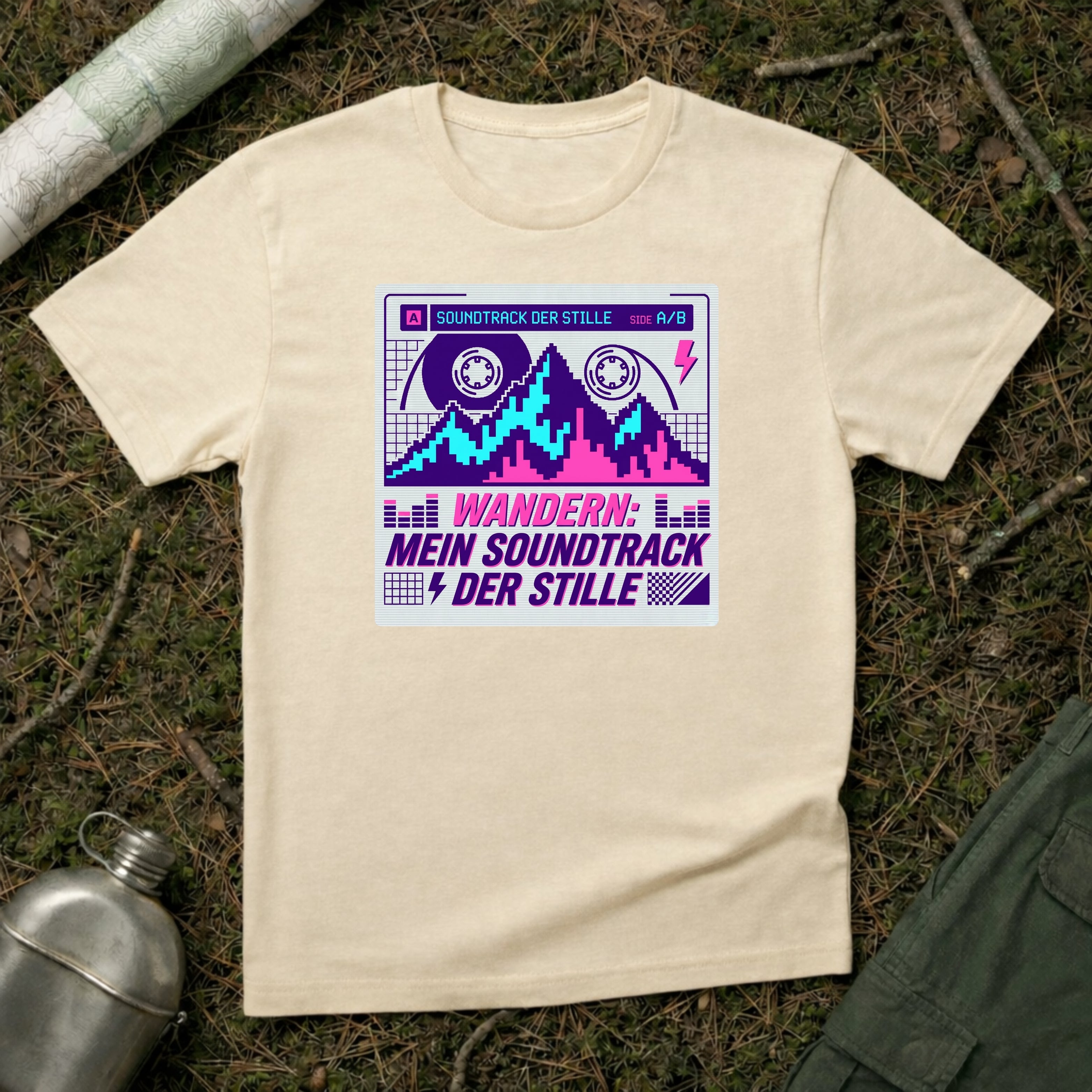 Wandern Mein Soundtrack der Stille T-Shirt