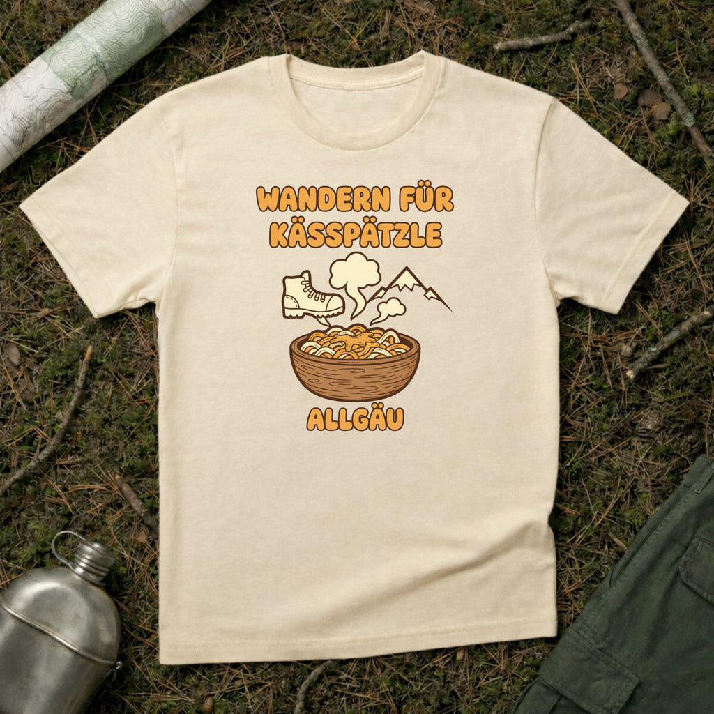 Wandern für Kässpätzle T-Shirt