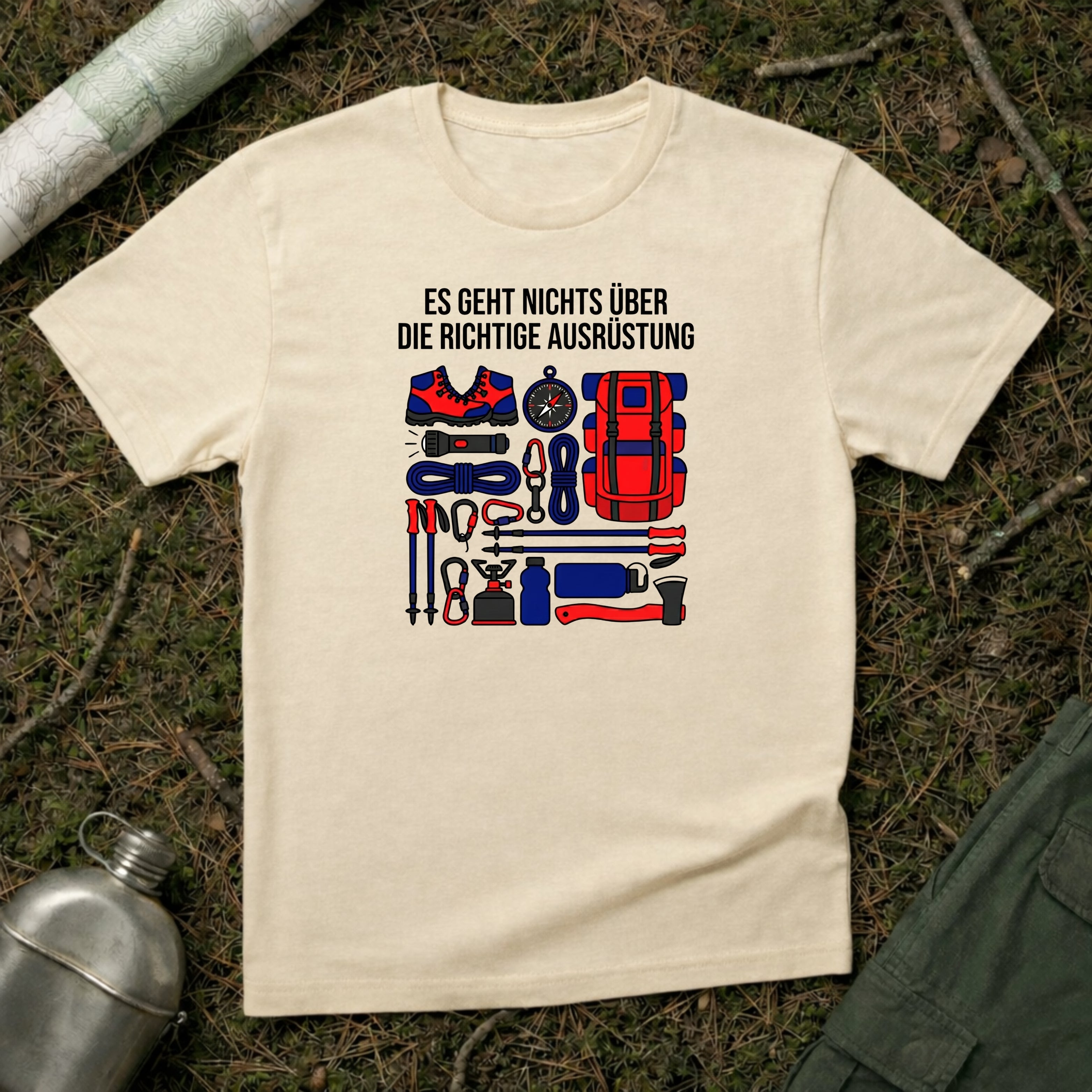 Wander-Ausrüstung T-Shirt