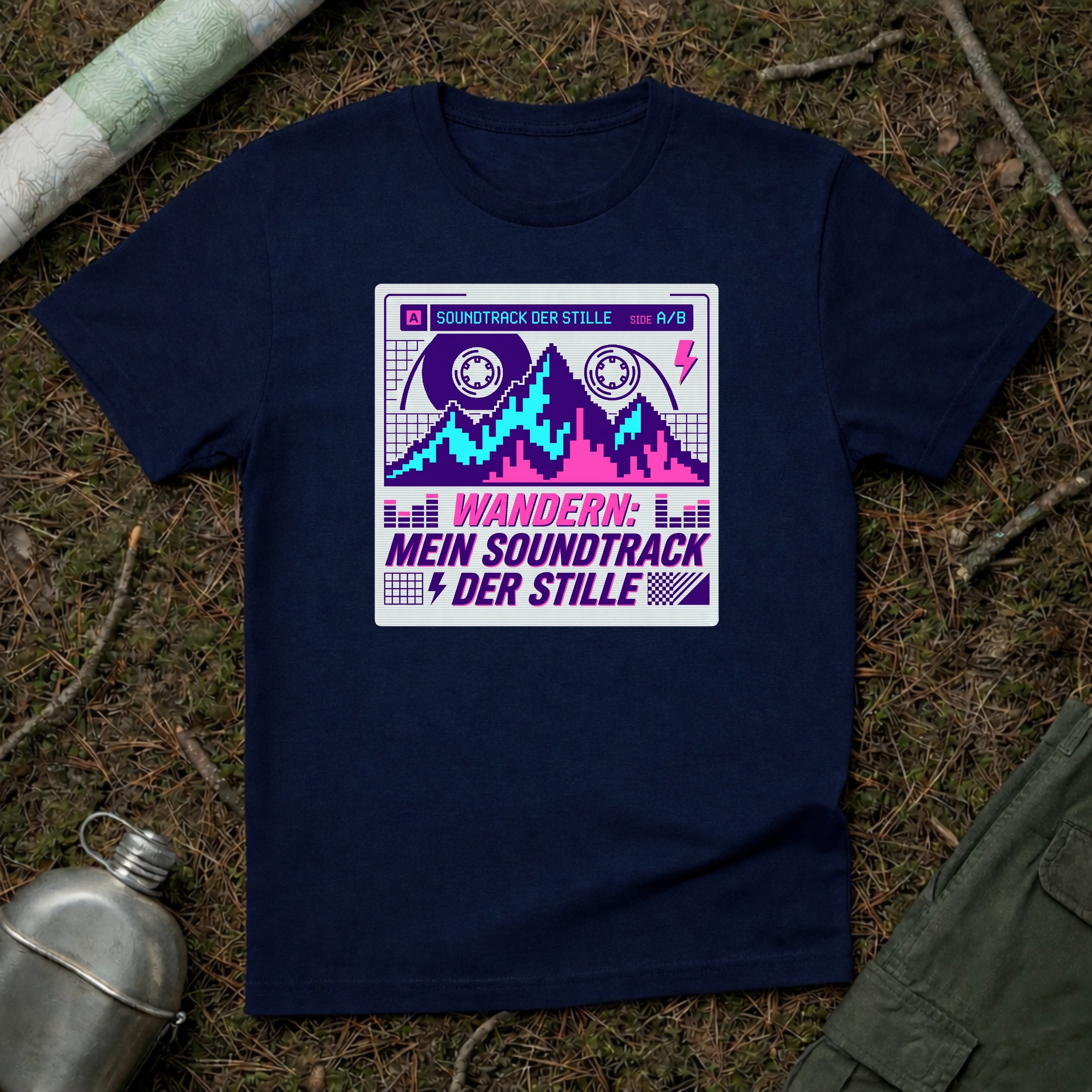 Wandern Mein Soundtrack der Stille T-Shirt