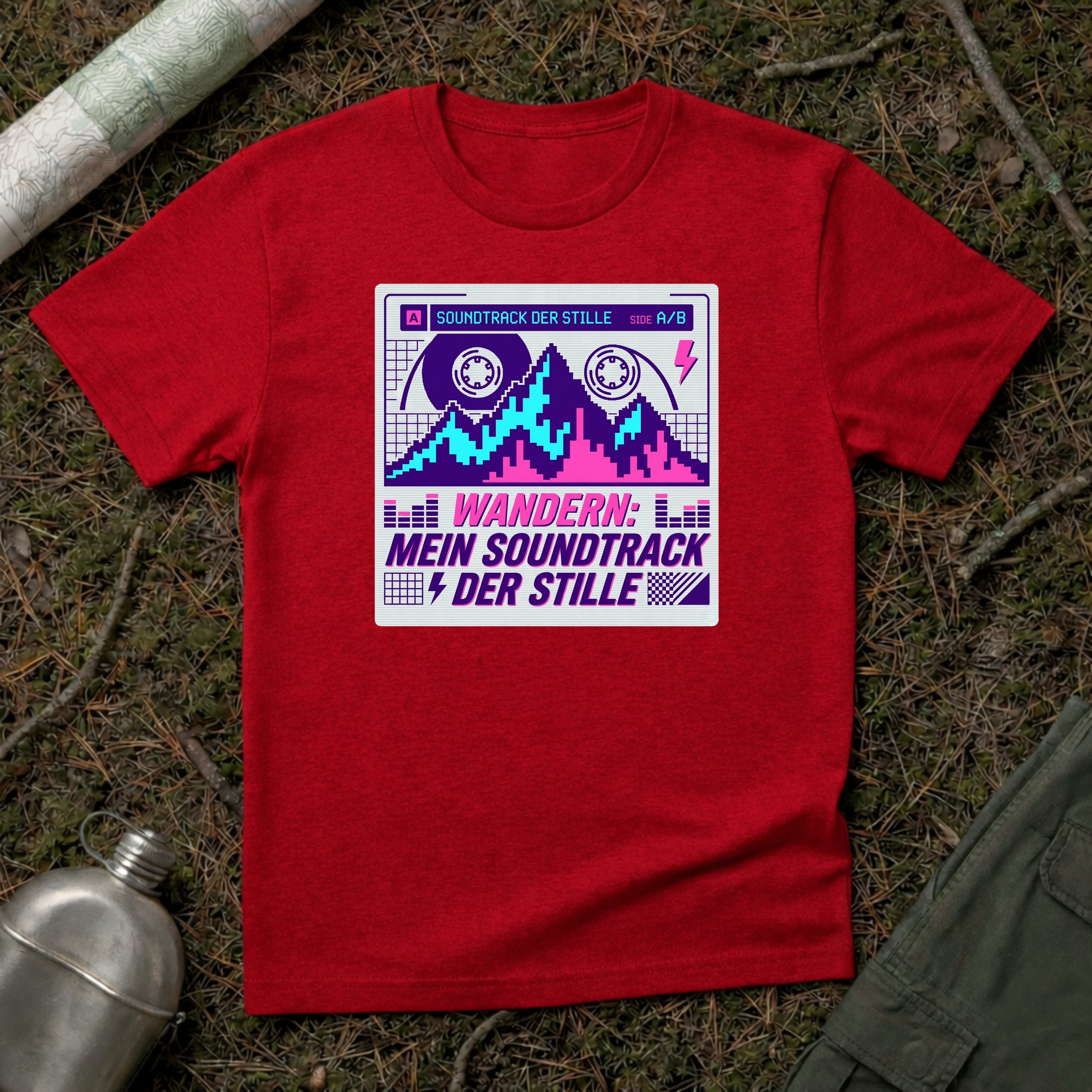 Wandern Mein Soundtrack der Stille T-Shirt