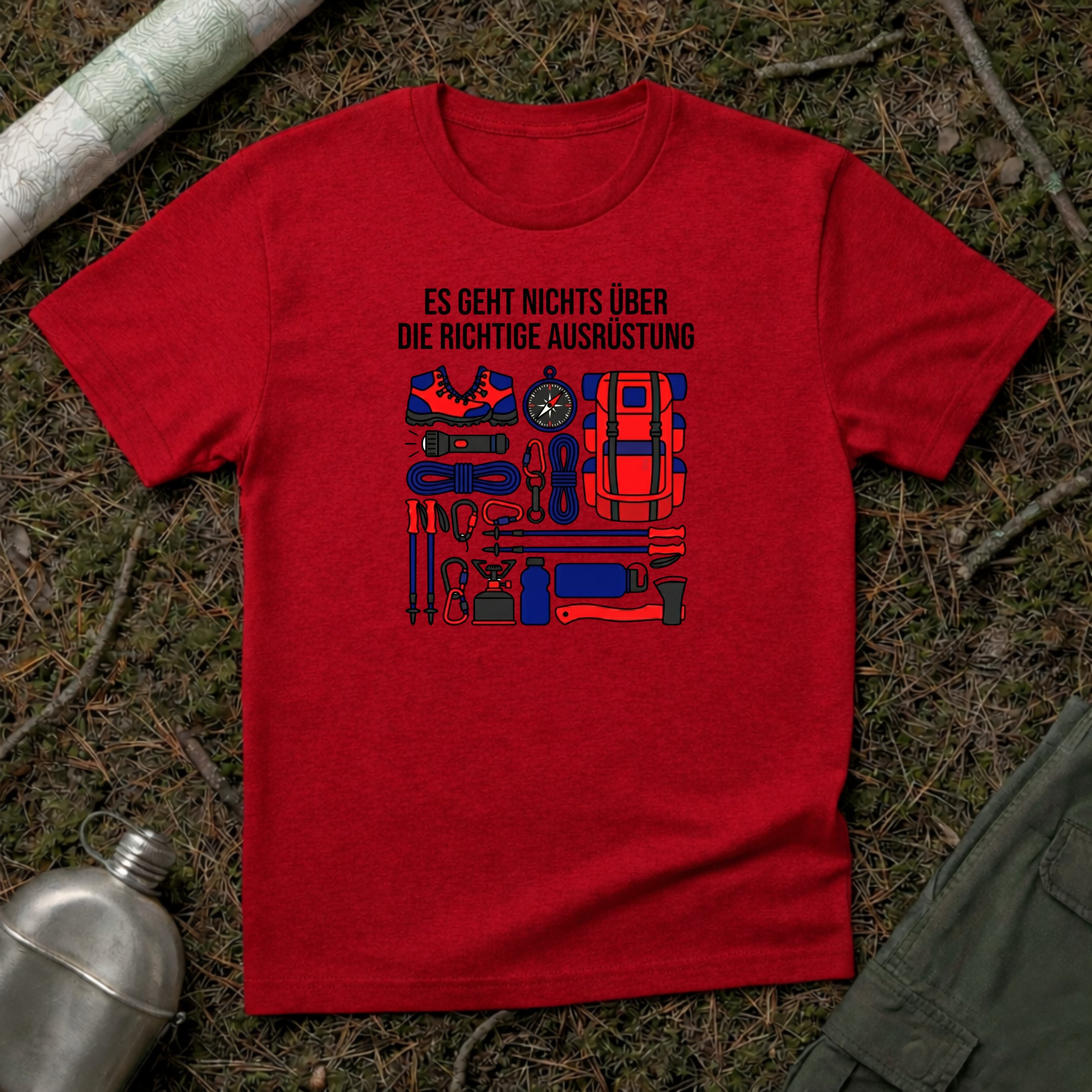 Wander-Ausrüstung T-Shirt