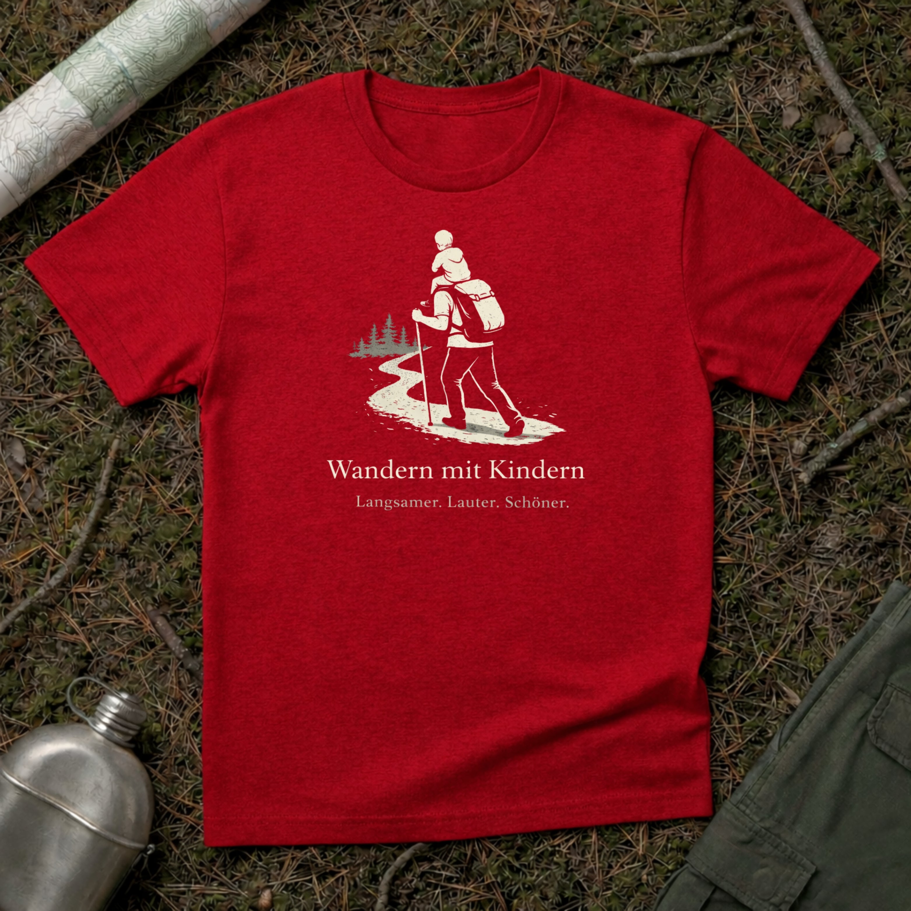 Wandern mit Kindern T-Shirt