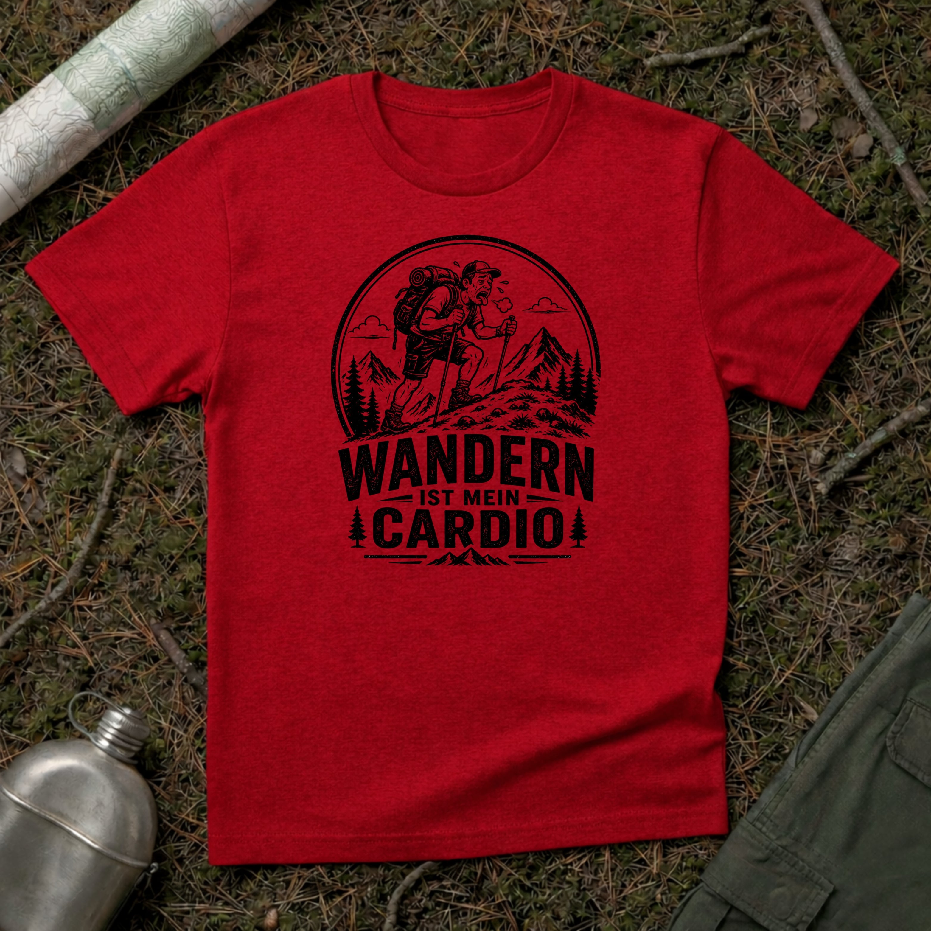 Wandern ist mein Cardio T-Shirt