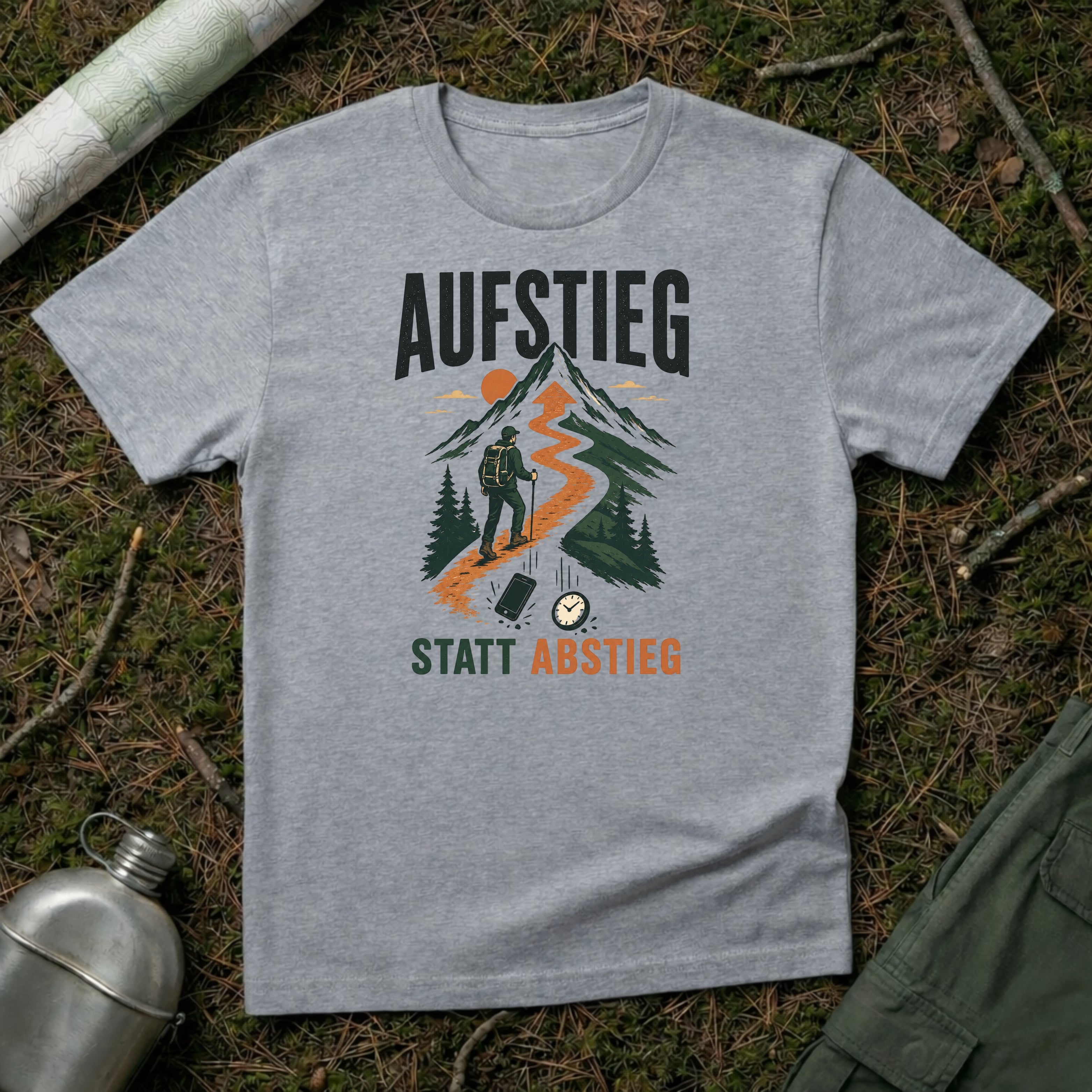 Aufstieg statt Abstieg T-Shirt