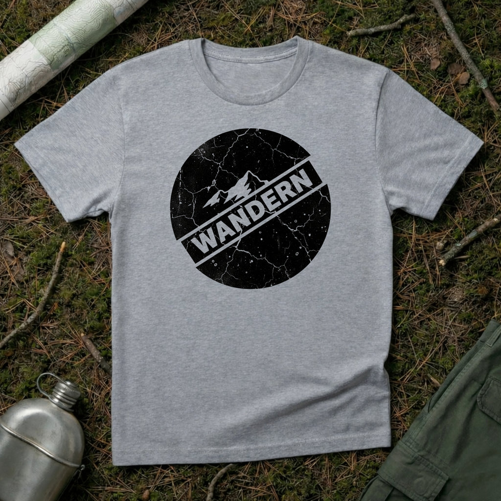 Wandern Blackout Stamp T-Shirt