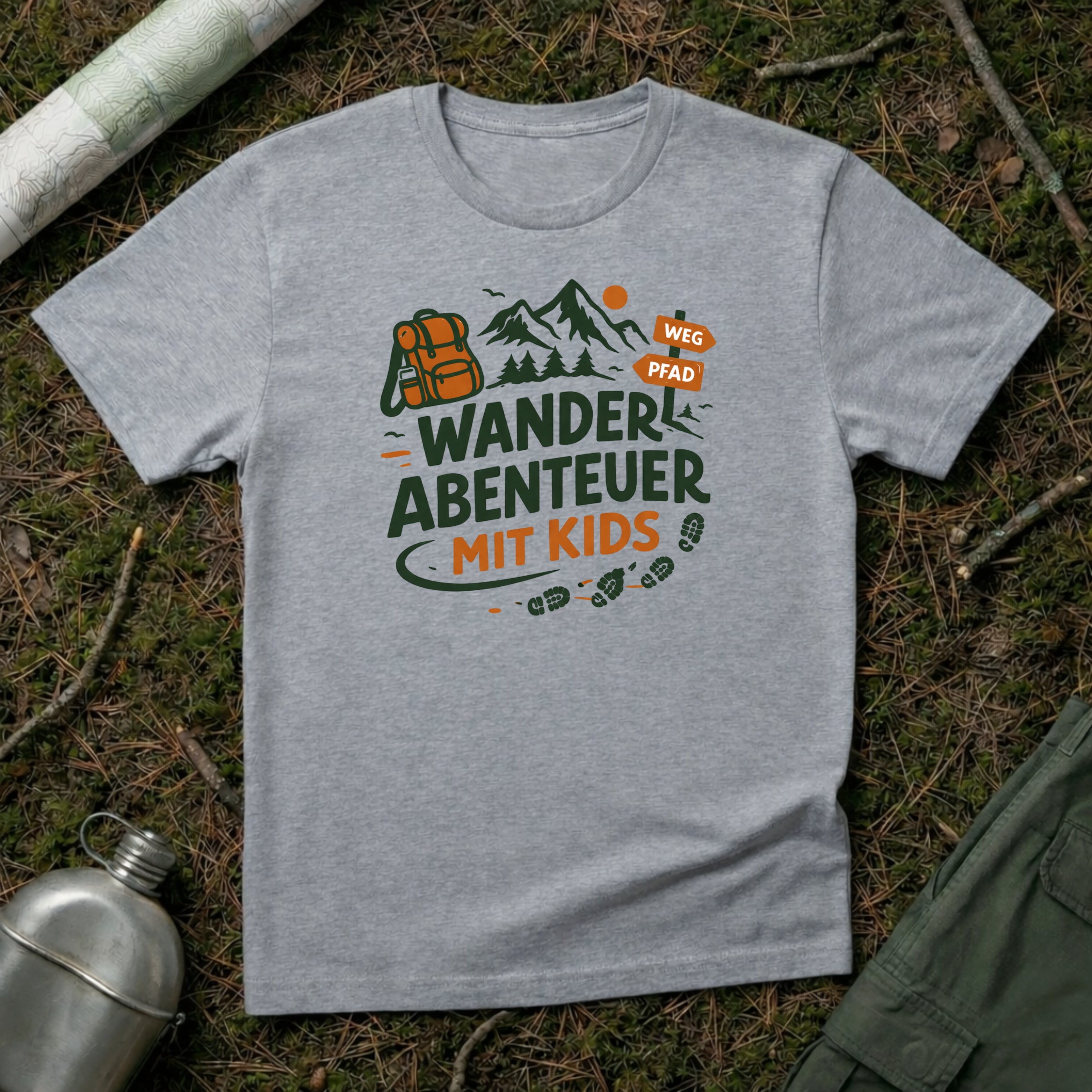 Wander Abenteuer mit Kids T-Shirt