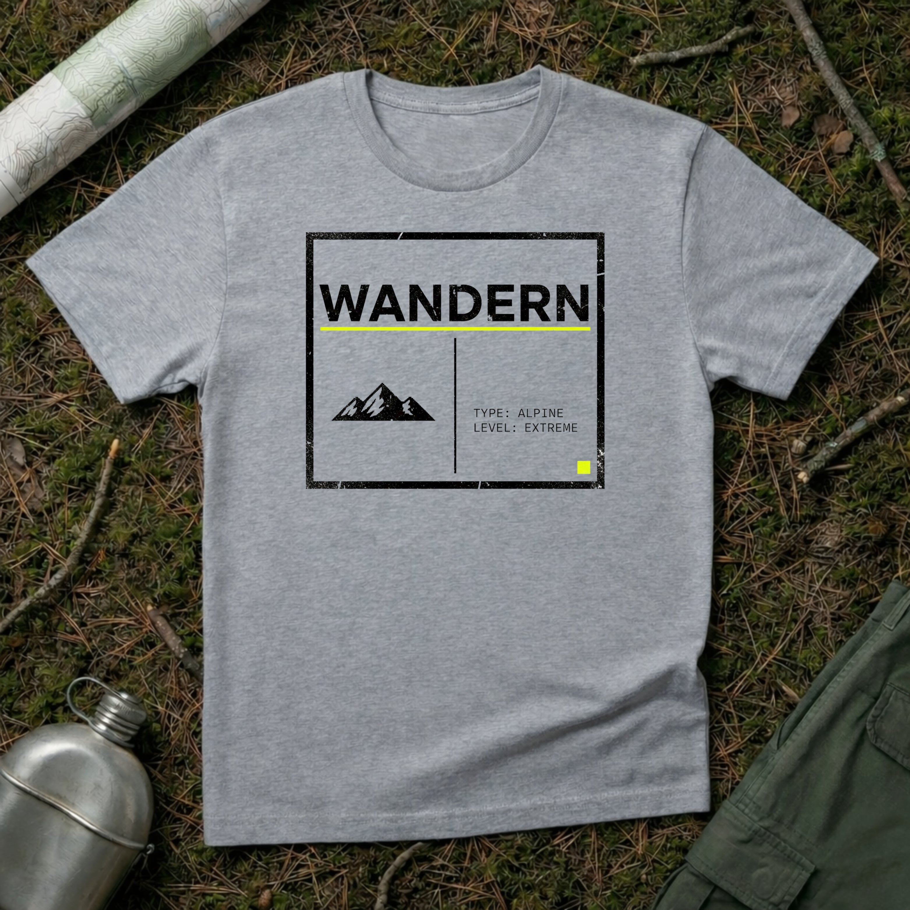Wandern Alpin Extrem T-Shirt