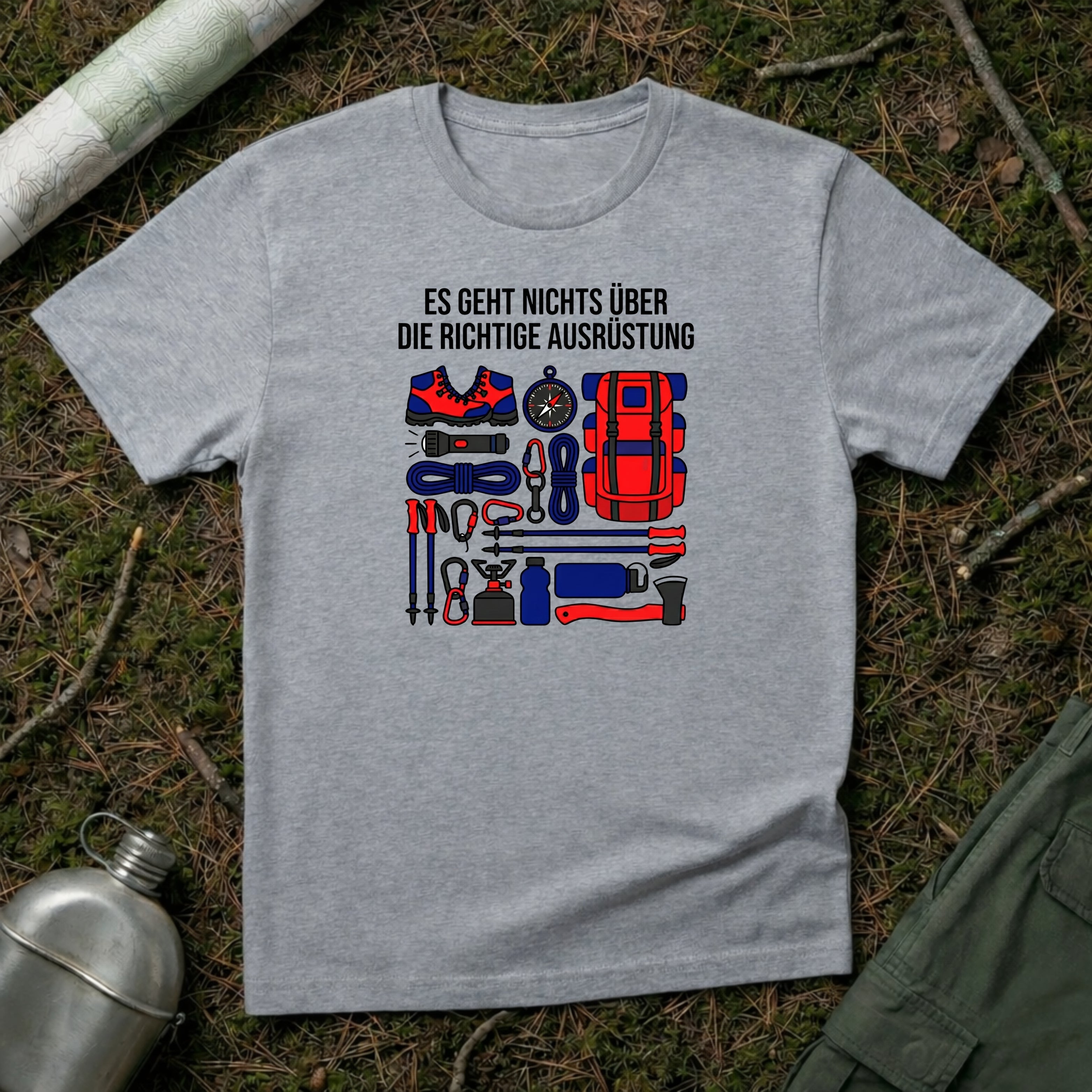 Wander-Ausrüstung T-Shirt