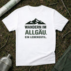 Wandern im Allgäu Lebensstil T-Shirt