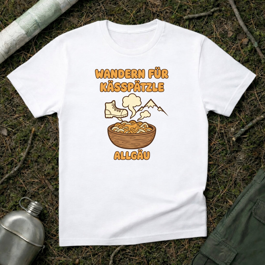 Wandern für Kässpätzle T-Shirt