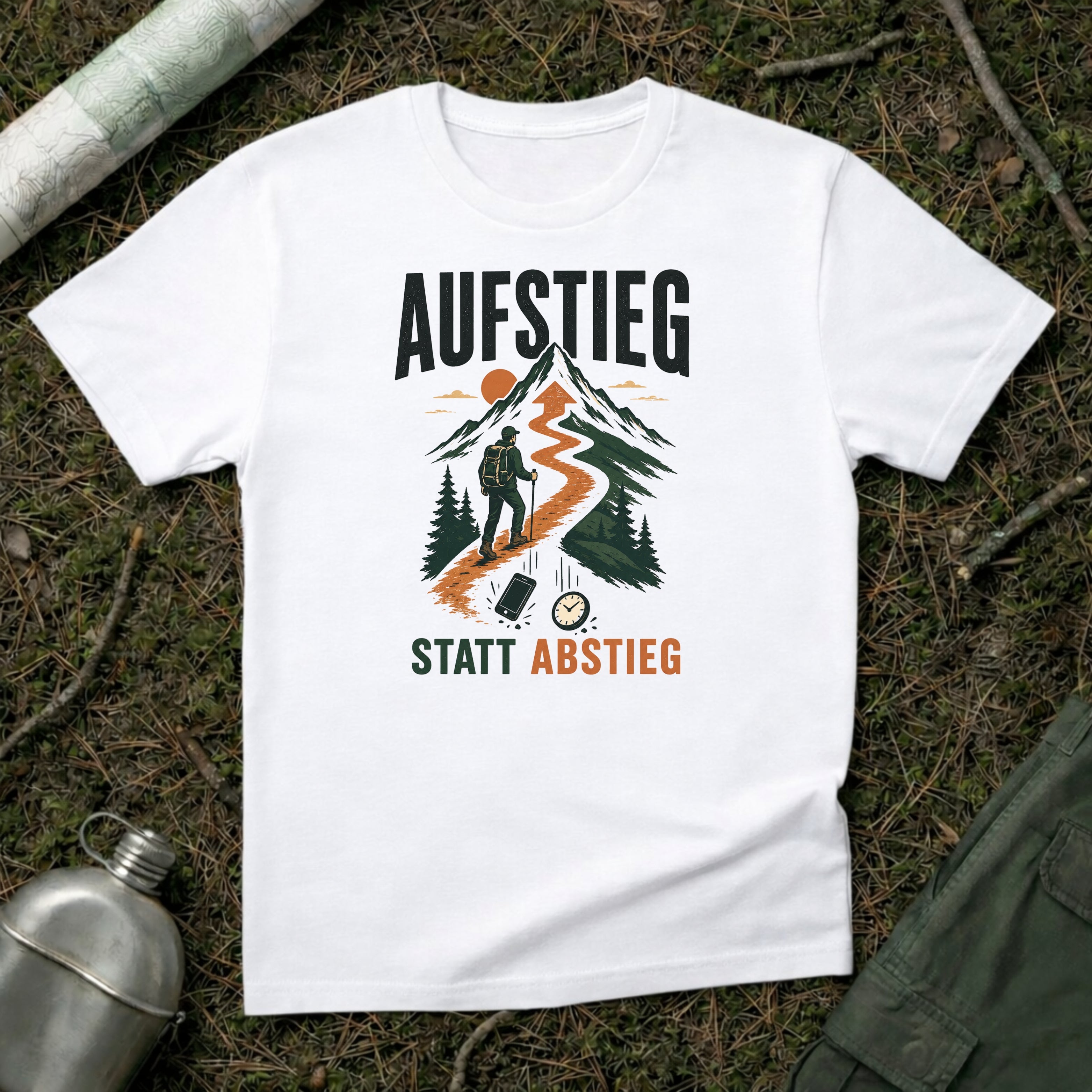 Aufstieg statt Abstieg T-Shirt