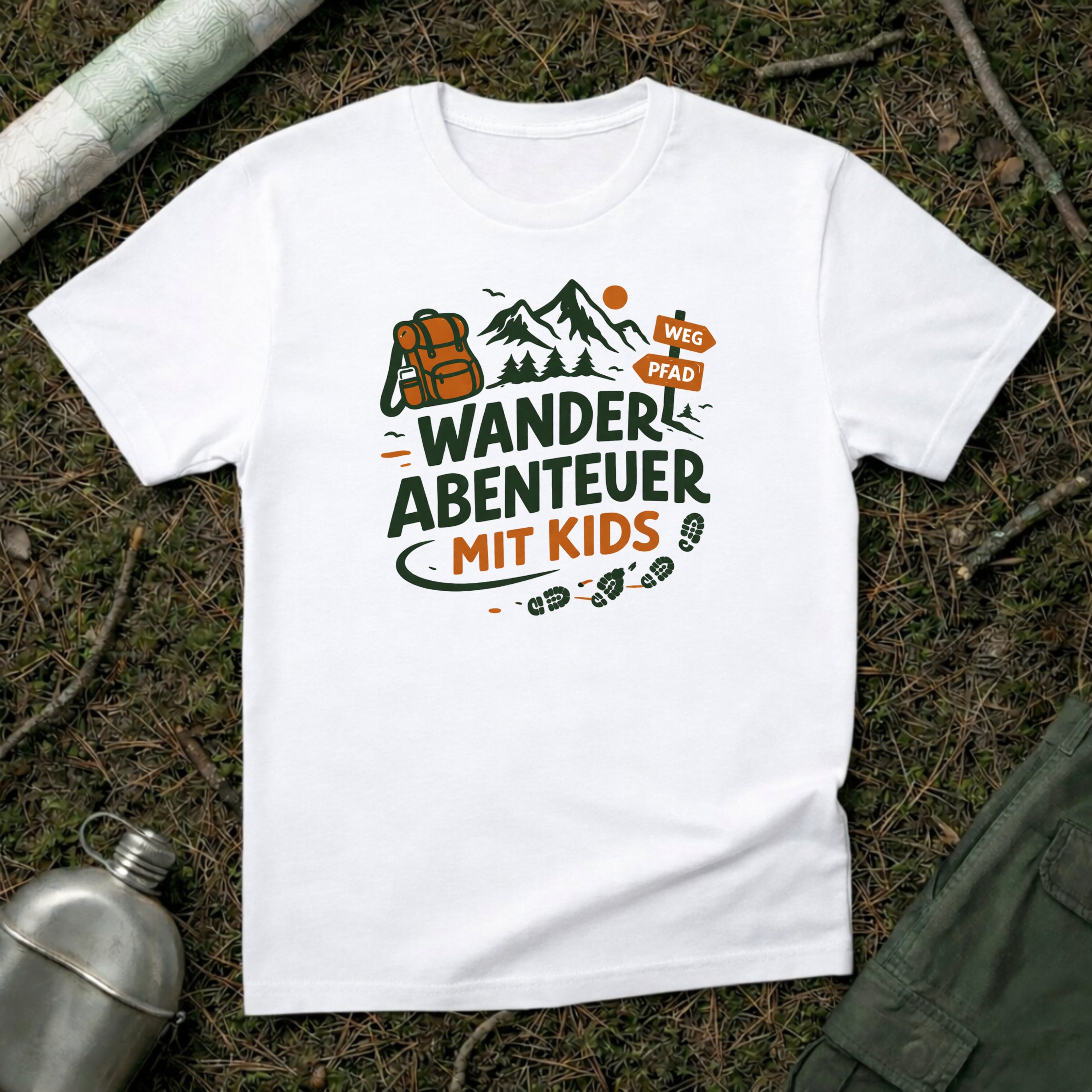 Wander Abenteuer mit Kids T-Shirt