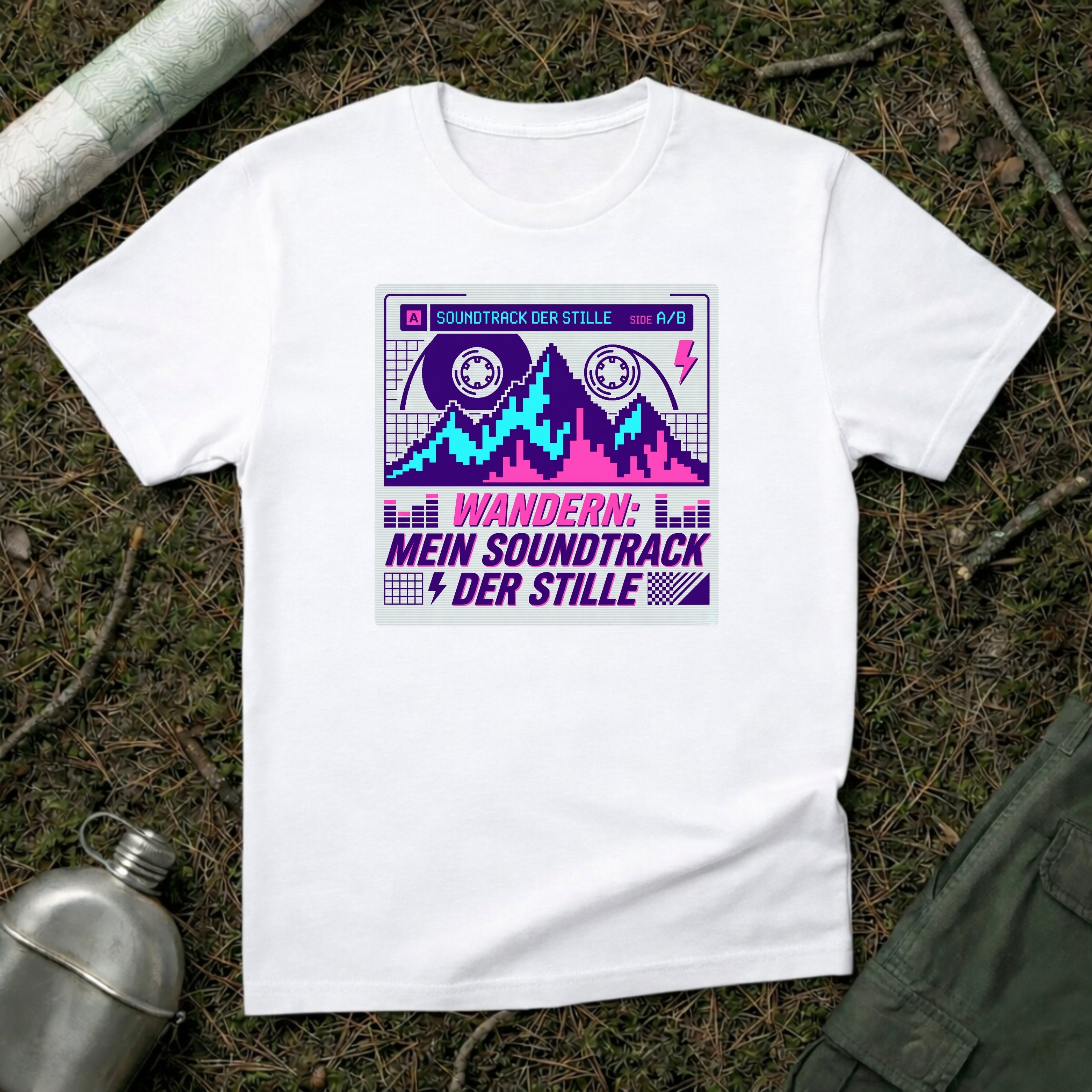 Wandern Mein Soundtrack der Stille T-Shirt