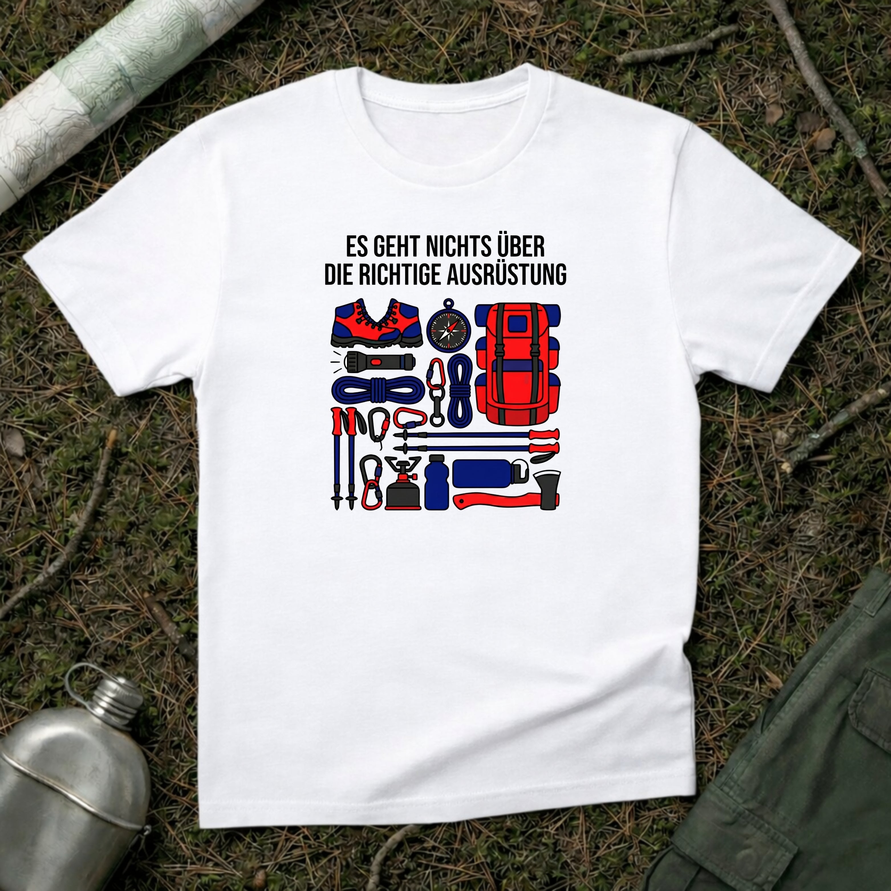 Wander-Ausrüstung T-Shirt